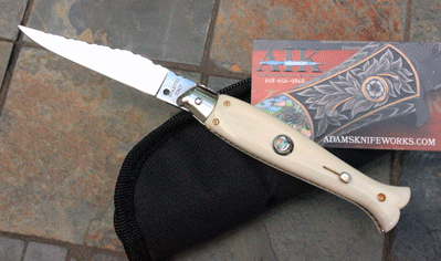 Custom AIK Fishtail Picklock w/ Fossil Walrus. File Work & More!