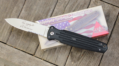 Early Gerber Applegate/Fairbairn Single Edge COMBAT Folder