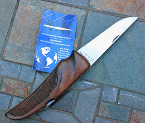 60's Gerber's FIRST Folding Hunter Lockback w/Contoured Walnut