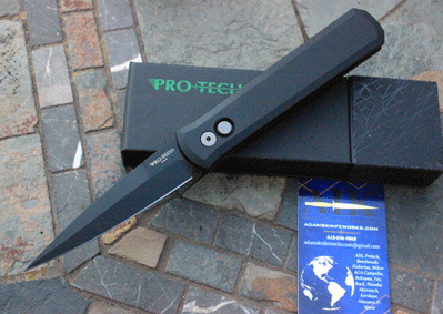 Protech Godfather Model 921 Black Tac Military Police Auto