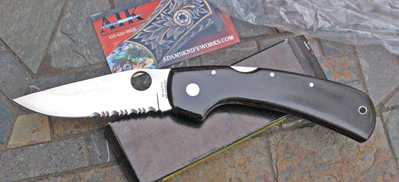 Spyderco WAYNE GODDARD Designed Lockback C16PS w/ Micarta