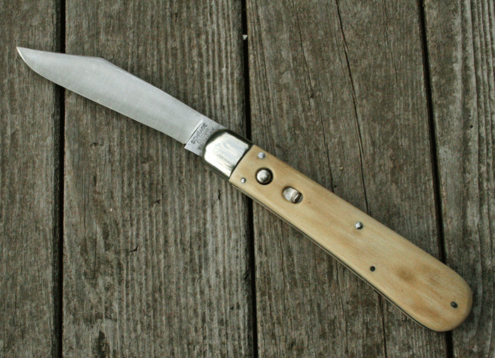 Restored Antique Schrade Cut Co with Mammoth Ivory