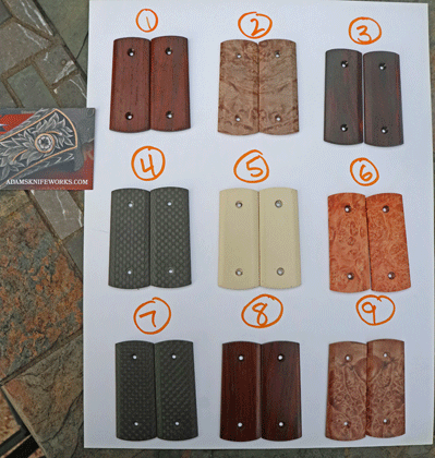 Replacement Scales Inlays for Protech Godson