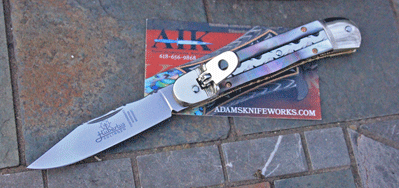CUSTOM AIK/Hubertus Springer w/ Black Lip Pearl and File Work