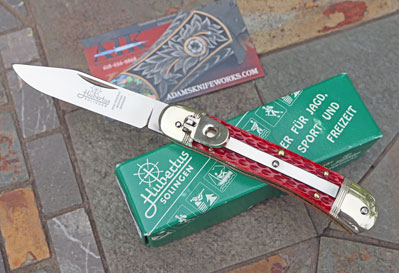 Hubertus Mid Sized 10cm (Medium) Springer w/ Red Jigged Bone