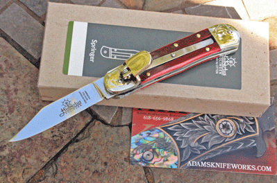 Hubertus / Otter Mini Springer w/Red Bone
