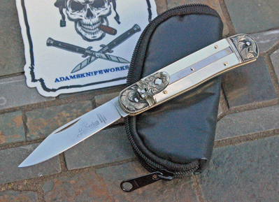 Custom Hand Engraved HUBERTUS/AIK Liliput Springer w/ Pearl