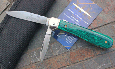 Hubertus/AIK Custom Pen Blade Release w/Malachite Stone & More!