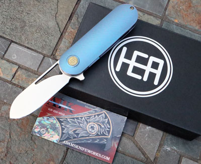 HEAdesigns Frame Lock Flipper w/ Titanium & M390