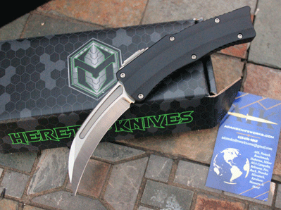 HERETIC ROC D/A Front Opening Hawk Bill w/Satin CPM-Magnacut