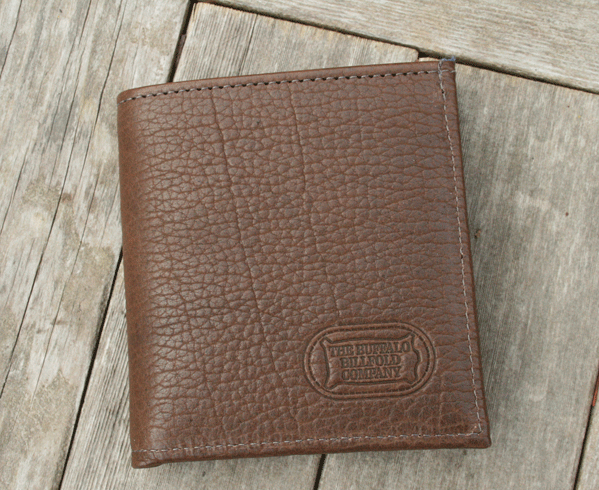 Buffalo Billfold Buffalo/Bison \"Hipster\" XLarge Men\'s Wallet