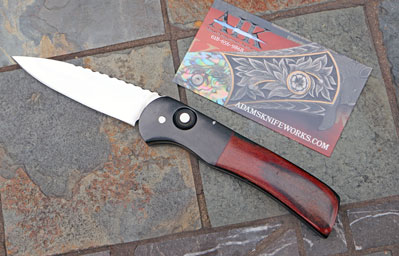 Huck Custom Handmade "FLASH" Auto with Stamina Wood