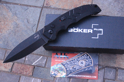 Boker Plus INTENTION II Special Dagger Blade Auto w/ Safety & D2