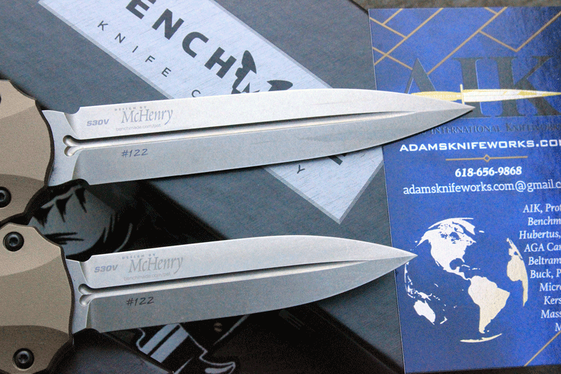 Limited Benchmade Infidel/Mini Infidel Set in FLAT DARK EARTH, Adams ...
