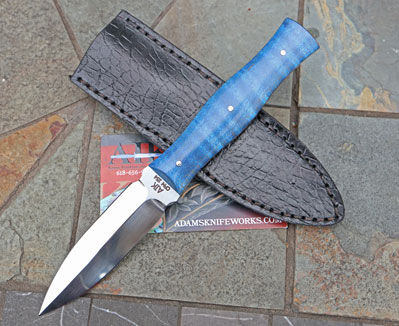 AIK INTERCEPTOR II D/E Executive Dagger w/ Curly Maple