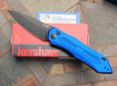 Kershaw Special Blue LAUNCH 6 Auto Model 7800 w/ CPM-154