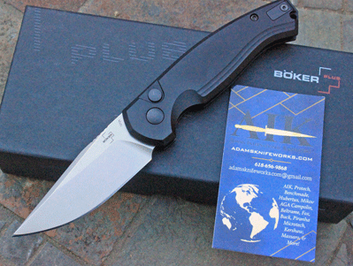 BOKER PLUS USA MADE by Hogue KARAKURT Stonewash AUTO