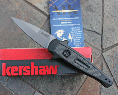 Kershaw USA MADE LAUNCH 12 MINI STILETTO Auto Model 7125