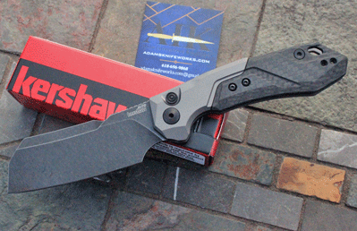 Kershaw LAUNCH 14 Auto Model 7850 w/Blackwash Cleaver Blade