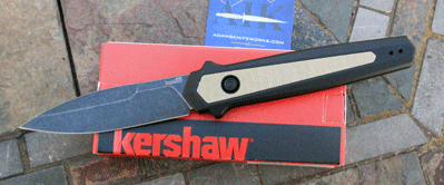 Kershaw LAUNCH 15 Auto Model 7950 w/Blackwash Magnacut