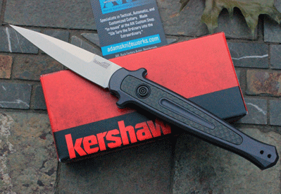 Kershaw Diskin Designed LAUNCH 8 Auto Model 7150 w/Carbon Fiber