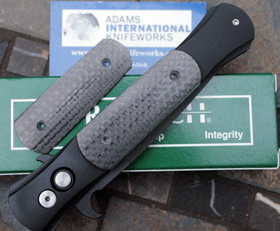 Carbon Fiber Scales for Protech Large Don Auto