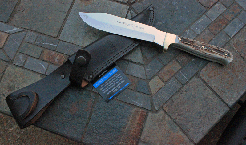 Early Linder Solingen German Ranger Stag Hunting Knife Adams International Knifeworks