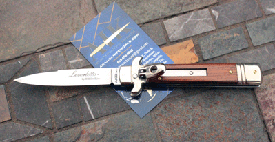 Italian Made Leverletto Lever Action Auto w/ Rosewood