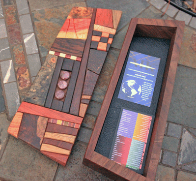 Custom Handcrafted Wood Keepsake/Storage Box by Larry Anderson