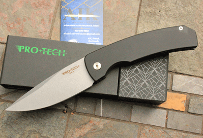 Protech MAGIC 2 Model 2601 Scale Release Auto w/ Stonewash Blade