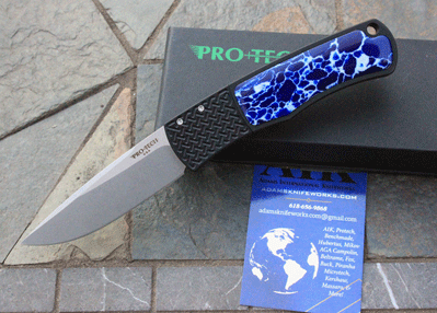 Protech/AIK Whiskers Allen MAGIC Bolster Release Auto w/Sodalite