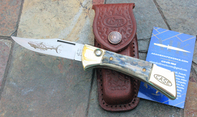 Case XX MAKO SHARK Auto Lockback w/ Mammoth Ivory