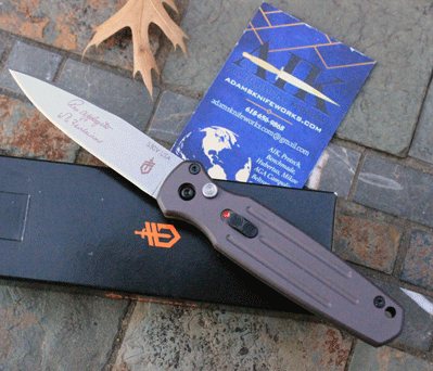 Tactical Gray Gerber Applegate / Fairbairn MINI COVERT AUTO