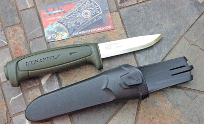 OD Green MORA Sweden Multi-Purpose Basic 511 Knife