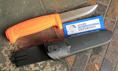 Blaze Orange MORA (Made in Sweden) Multi-Purpose Survival Knife