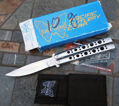 Rare Pacific Cutlery (Pre Benchmade) Balisong w/Cocoon Sheath
