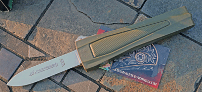 Rare Panzer Messer ERN Vintage German Front Opener