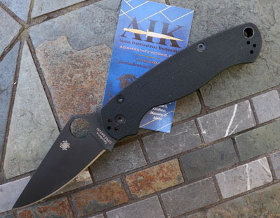 Spyderco Paramilitary 2 w/S45VN & Black G10