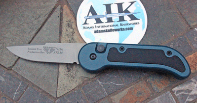 First Production Paragon ATKO-3 SEAL Auto w/ Blue Handles