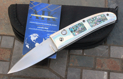 Custom Handmade Early Mel Pardue Auto w/Abalone