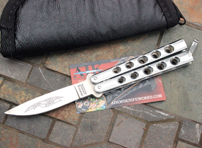 Early Parker Cut Co Japan Made GYPSY Balisong Butterfly
