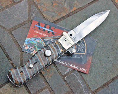 AIK CUSTOM Piccolo Switchblade w/Mammoth Molar & More!