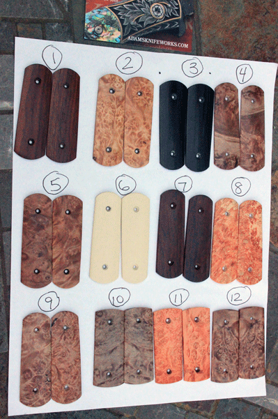 Replacement Scales Inlays for Protech Large Don & Protech Godson