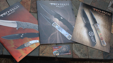 Early Protech Factory Color Catalogs from 2010, 2012, and 2011