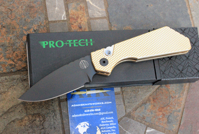 Pro Strider PT Auto w/ Textured Super Grip Bronze-Alum Frame