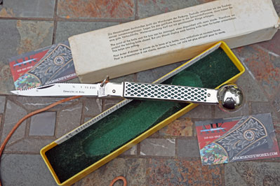 Early (1987) Model 40-0501 PUMA German Made Fish Knocker Folder