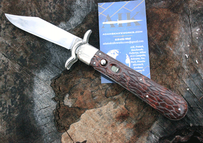 PRESTO Vintage Paratrooper Style Swing Guard Switchblade