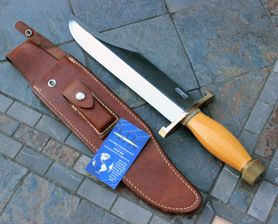 Randall Made Model 12-11 Smithsonian Bowie w/ Ivory Micarta
