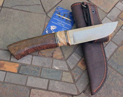Damascus Hunter by Alexander Marushin Russia w/ Briarwood & More