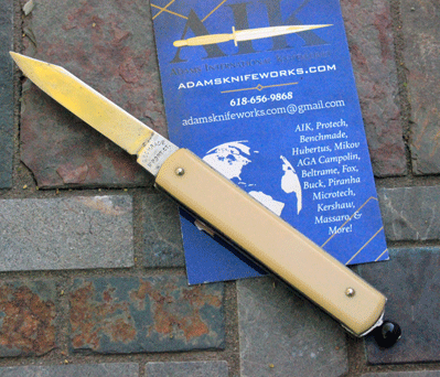 1920-40's era G. Schrade PULL BALL Style Switchblade